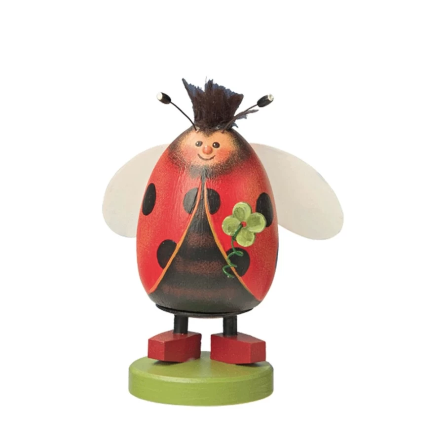 "Käthes Original Ladybug Smoky Handmade Collectible Figurine"