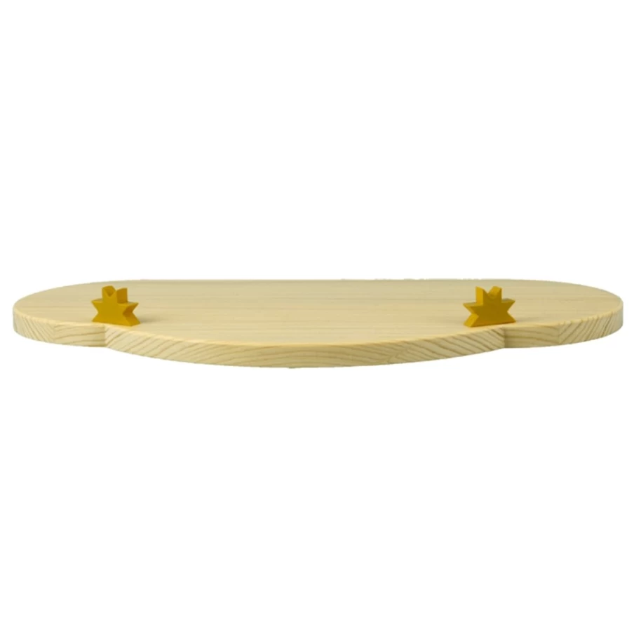Käthes Original Wooden Platform with LED Lights - Handcrafted Decorative Display Stand