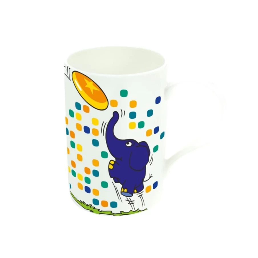"Trötsch Verlag Kids' Cup - The Mouse And The Elephant Design Children's Drinking Cup"