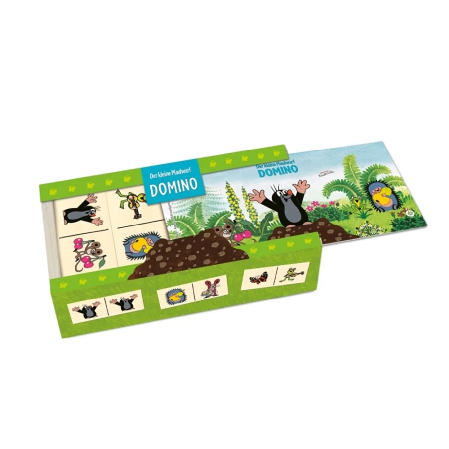 "The Little Mole Domino Game by Trötsch Verlag – Fun Family Board Game"