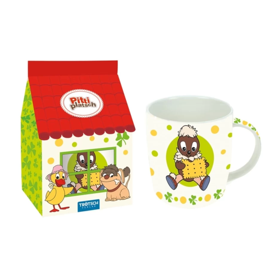 "Trötsch Verlag Pittiplatsch Children's Cup - Fun House Design for Kids"