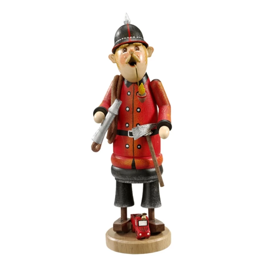 Käthes Original "Fire Fighter" Incense Smoker - Traditional Holzmannl Style for Home Aromatherapy