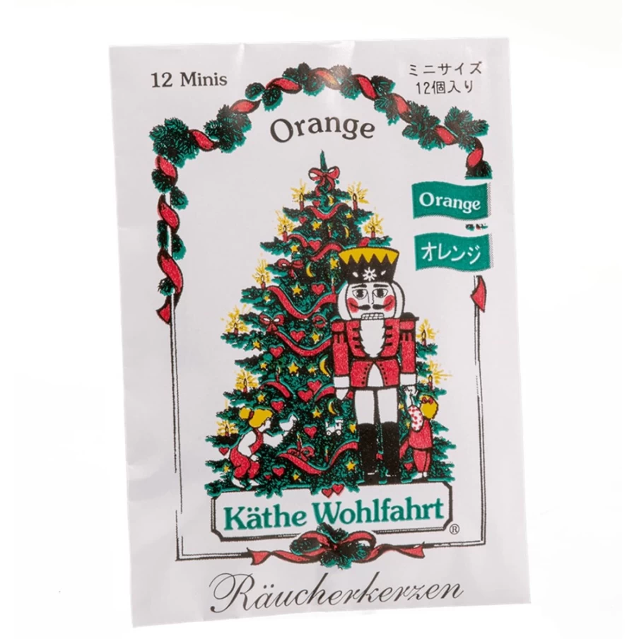 Käthe Wohlfahrt Orange Scented Incense Cones – Natural Aromatherapy for Home & Relaxation