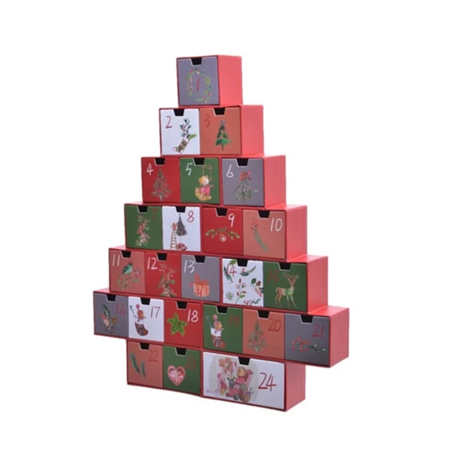 Käthe Wohlfahrt Advent Calendar "Christmas Fir Tree" – Festive Holiday Countdown Decor