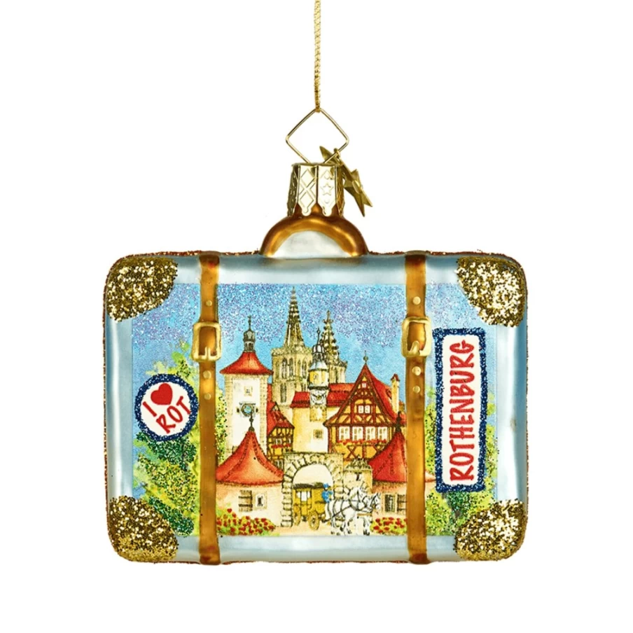 Poesie in Glas Rothenburg Suitcase - Premium Travel Luggage for Stylish Journeys