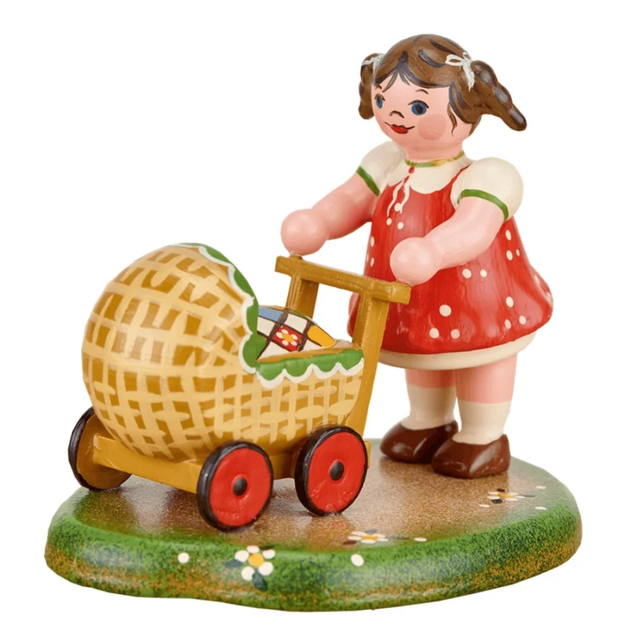 "Hubrig Volkskunst Country Idyll Laura's Handmade Traditional German Doll"