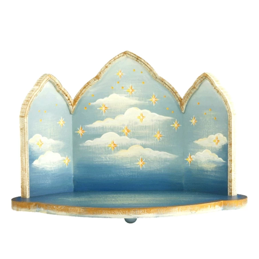 "Kindertraum Cloud Panorama - Stunning Sky View Wall Art for Kids' Room Decor"