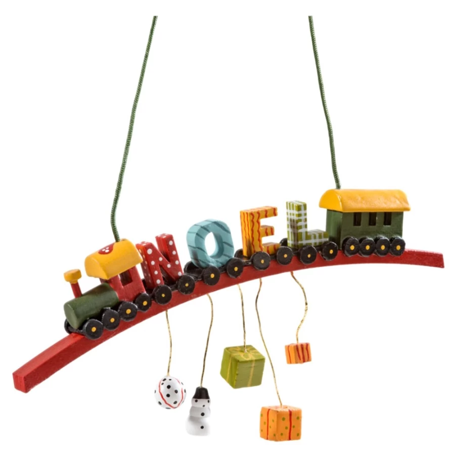 "Käthes Original Noel Christmas Train - Holiday Decorative Model Train Set"