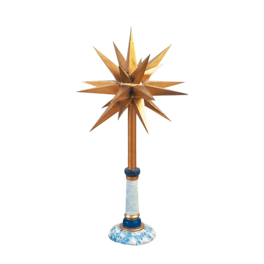 "Hubrig Volkskunst Christmas Star Decorative Holiday Ornament for Festive Decor"