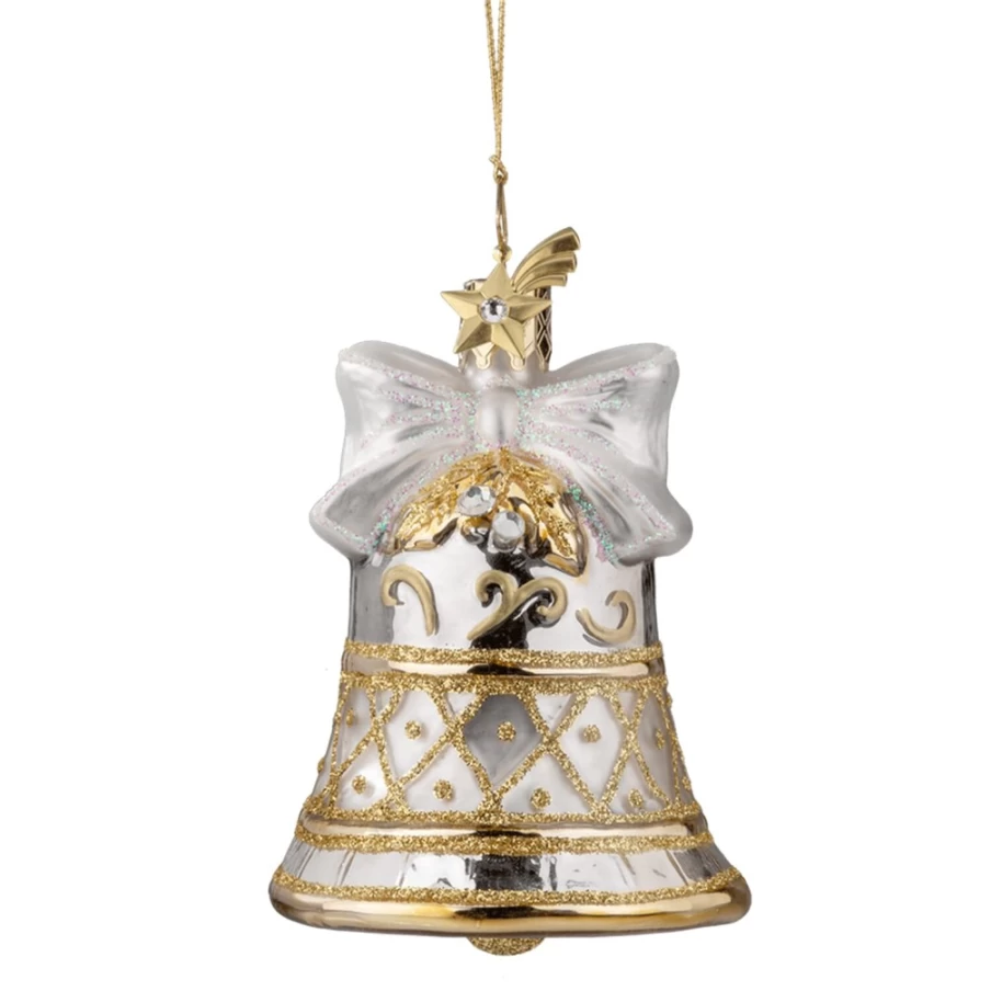 "Poesie in Glas Bell - Elegant Glass Bell Decor by Poesie in Glas"
