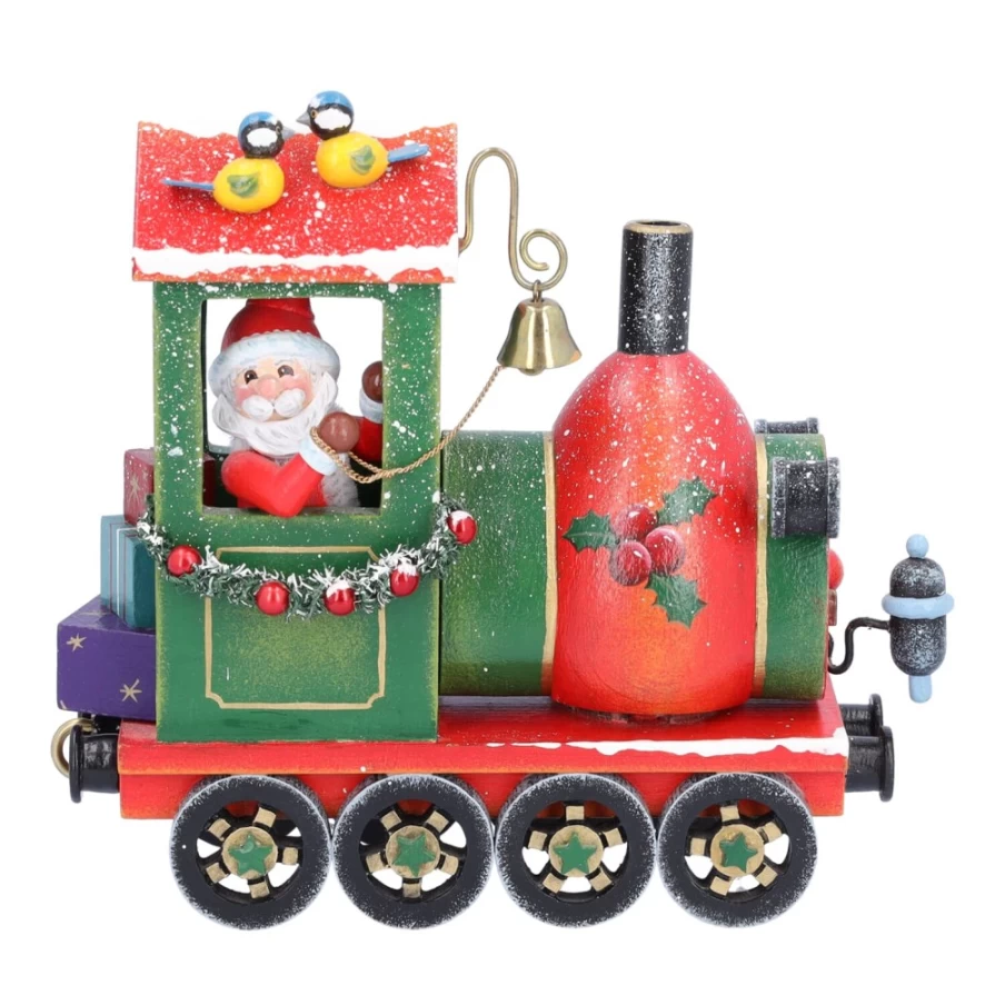 "Käthes Original Locomotive With Santa Smoky - Christmas Train Collectible"