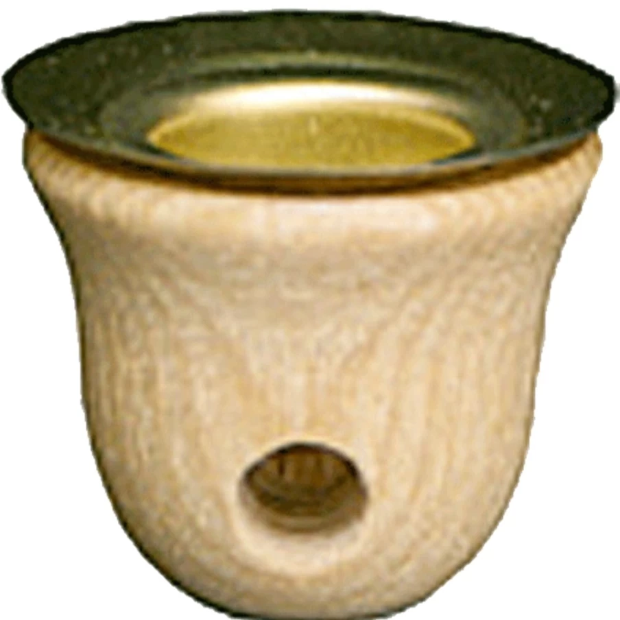 Käthe Wohlfahrt Decorative Candle Holder - 1" Diameter, 1" Height - Traditional German Christmas Ornament