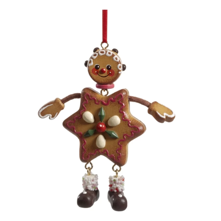 "Käthes Original Gingerbread Woman - Handmade German Christmas Cookie"
