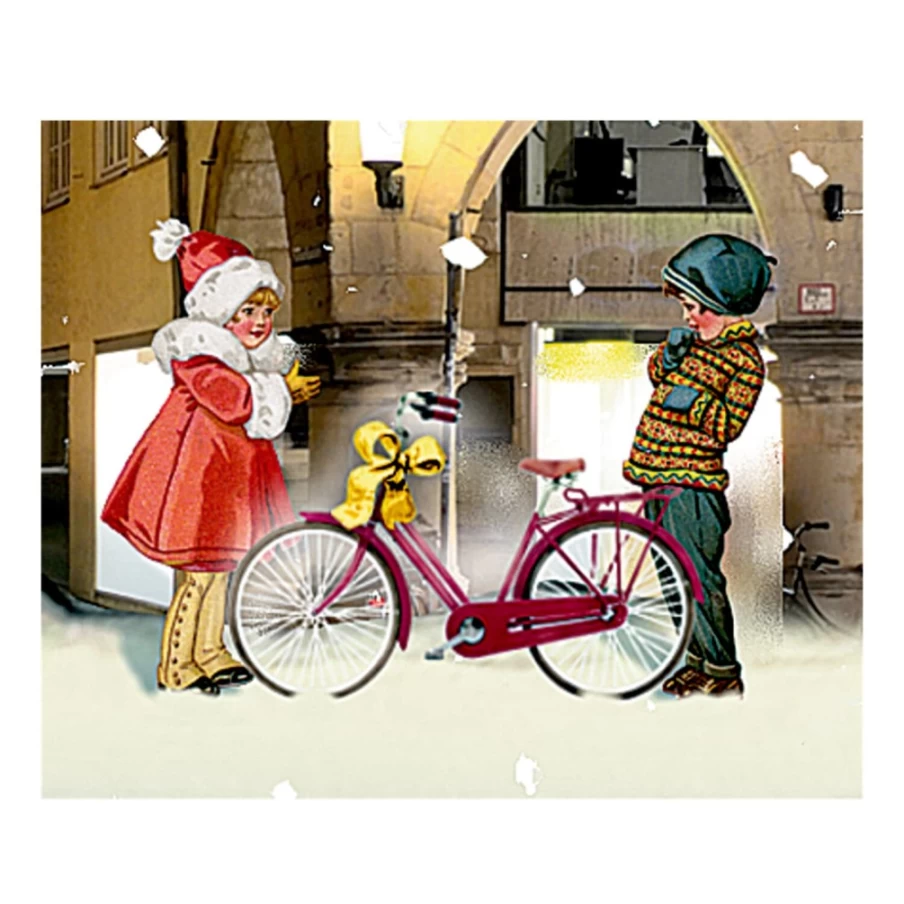 Käthe Wohlfahrt Christmas Advent Calendar "Cityscape" - Festive Holiday Countdown with Scenic Winter Village Design