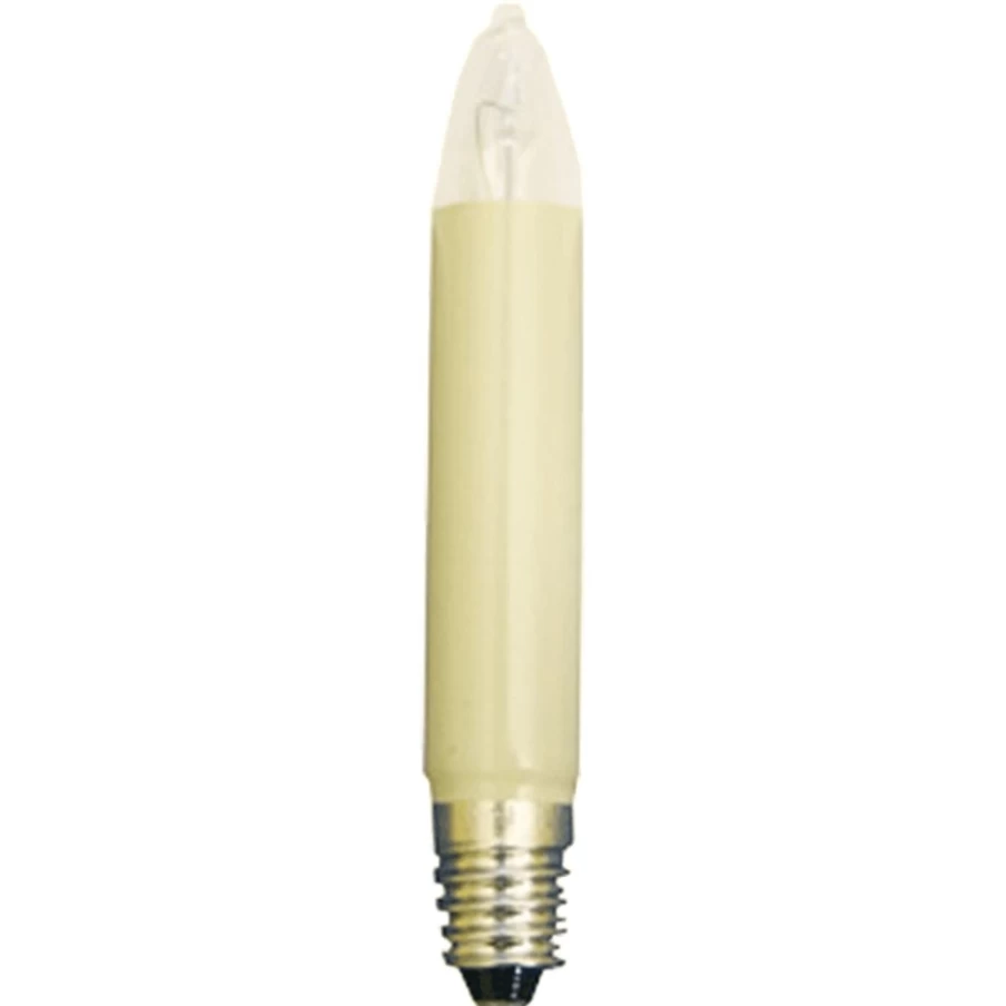 Käthe Wohlfahrt E10 3W 34V Miniature Shaft Light Bulb 70mm for Decorative Lighting