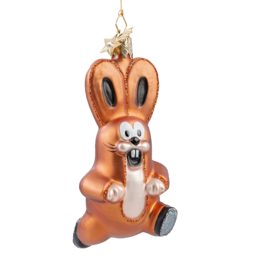 Poesie in Glas "Zajic" Rabbit Figurine - Handcrafted Glass Art Collectible