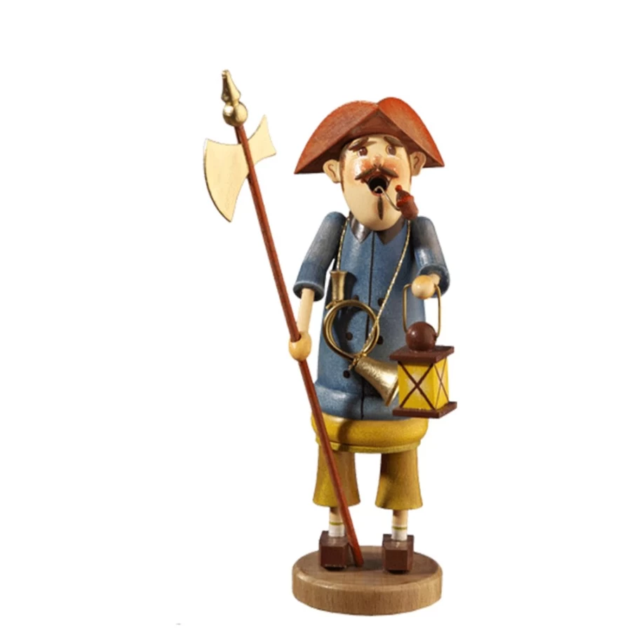 Käthes Original "Night Watchman" Incense Smoker - Traditional German Handmade Decorative Figurine