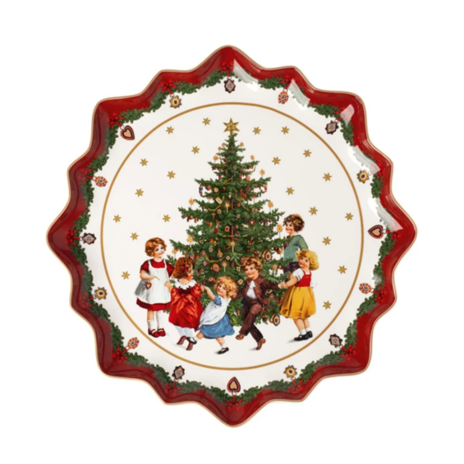 Villeroy & Boch Leaf Bowl "Bird and Flower" - Decorative Candy Dish for Home Decor