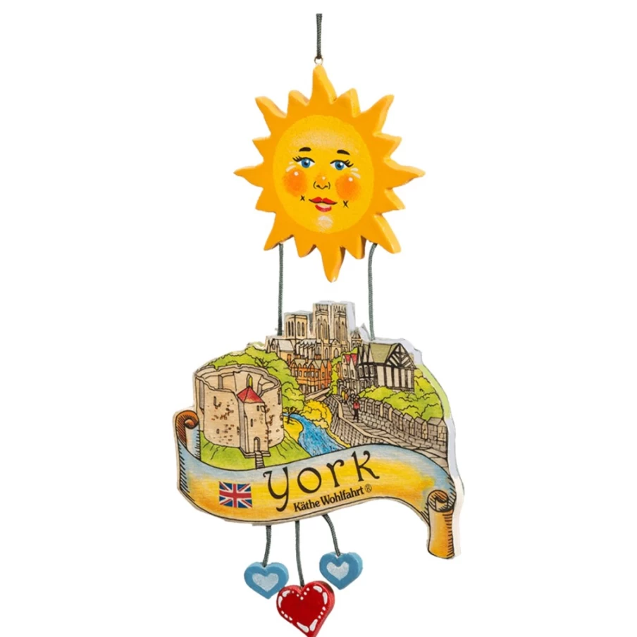Käthe Wohlfahrt Original York Christmas Ornament - Handcrafted German Decoration