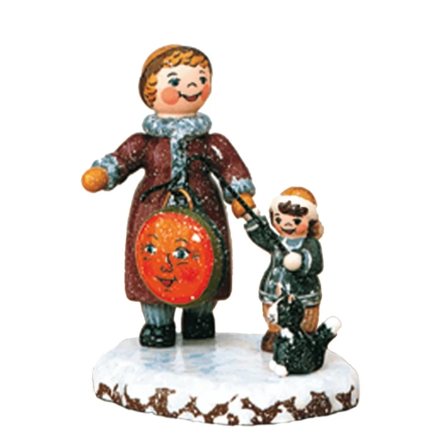 "Hubrig Volkskunst Winter Children's Book 'My Big Sister And I' – Heartwarming Sibling Story"