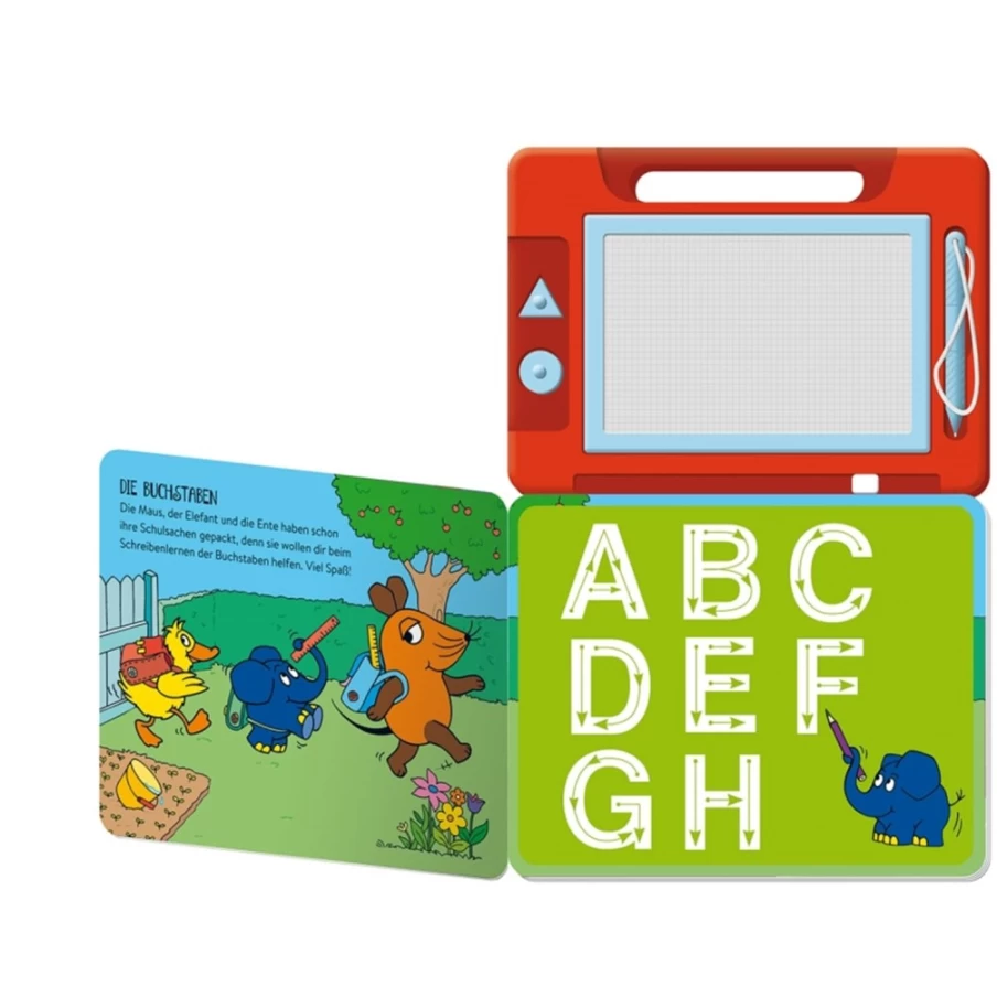Trötsch Verlag Magic Board Book "The Mouse" – Interactive Learning Toy for Kids