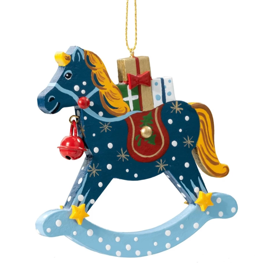Käthes Original Handcrafted Wooden Rocking Horse for Kids – Premium Nursery Decor & Timeless Gift