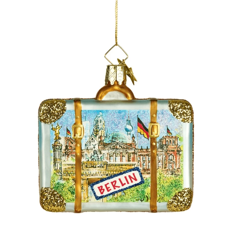 Poesie in Glas Berlin Suitcase - Premium Travel Luggage for Stylish Journeys
