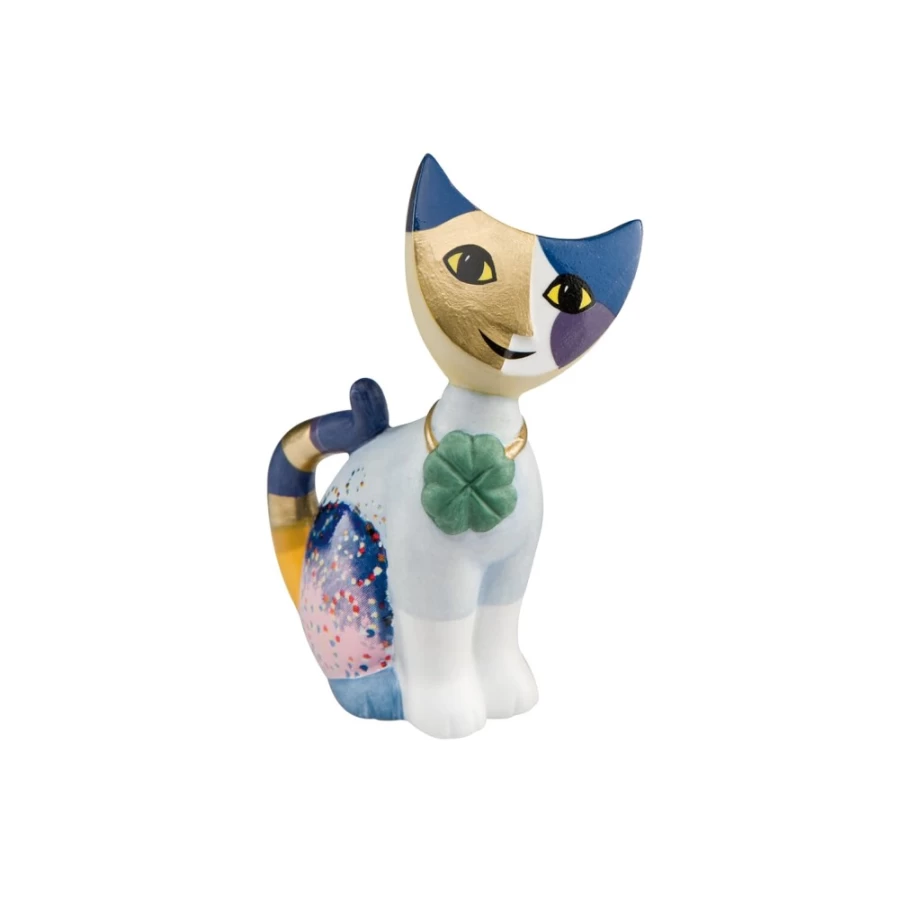 Käthe Wohlfahrt Fortunello Rosina Wachtmeister Cat Figurine Collectible