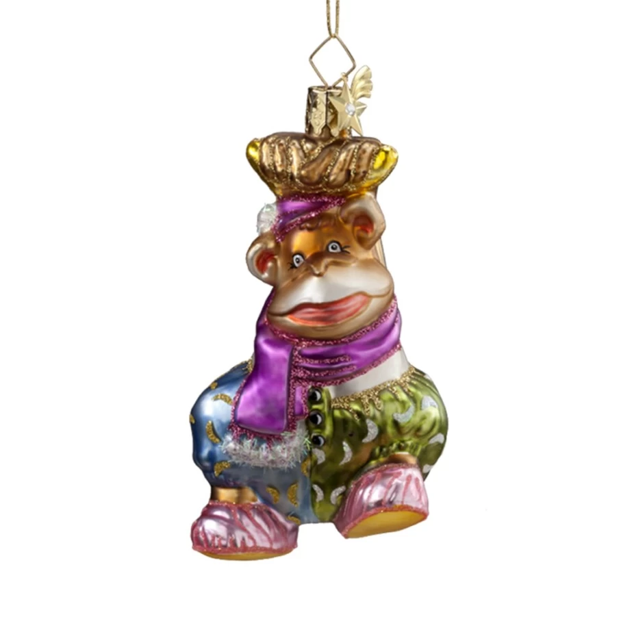 "Poesie in Glas Babymonkey - Unique Collectible Figurine for Enthusiasts"