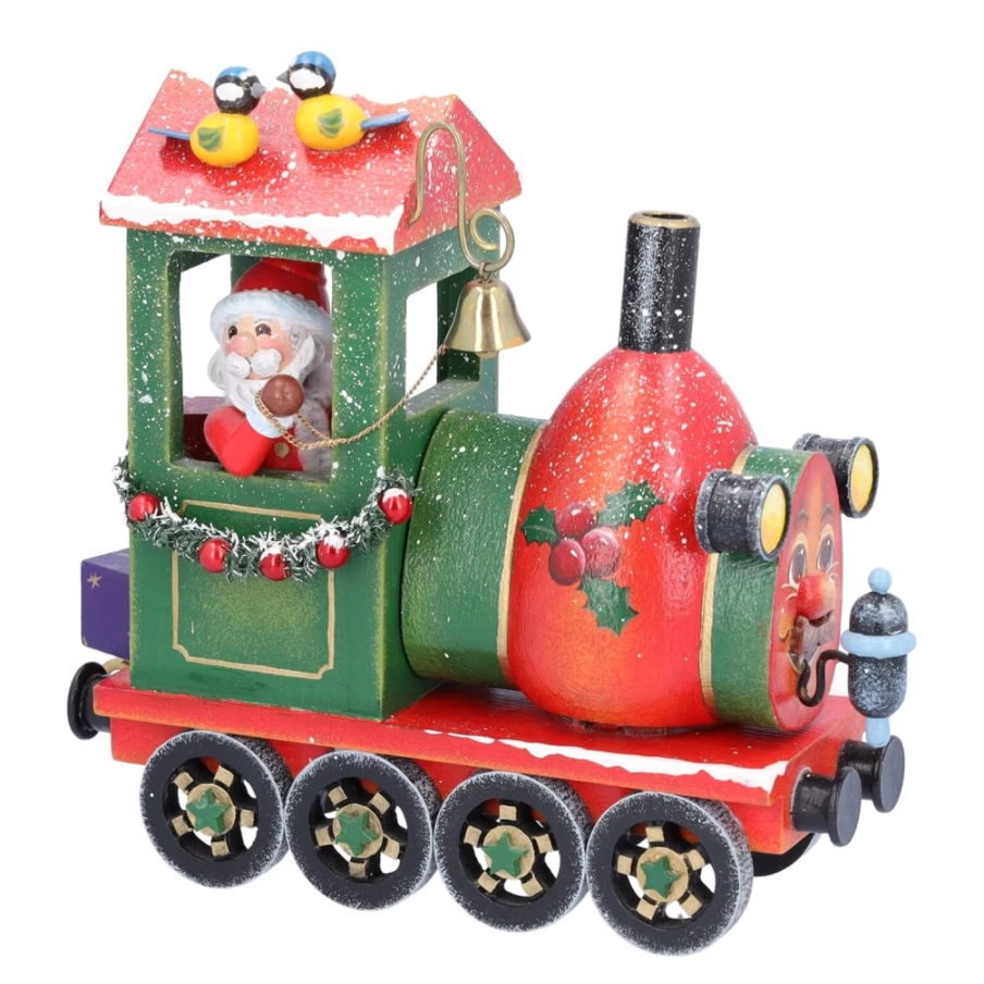 "Käthes Original Locomotive With Santa Smoky - Christmas Train Collectible"