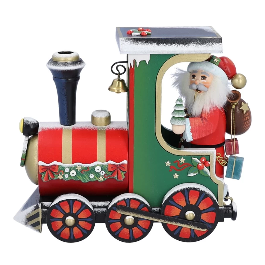 Käthes Original Christmas Journey Wooden Incense Smoker - Handcrafted German Holiday Decor