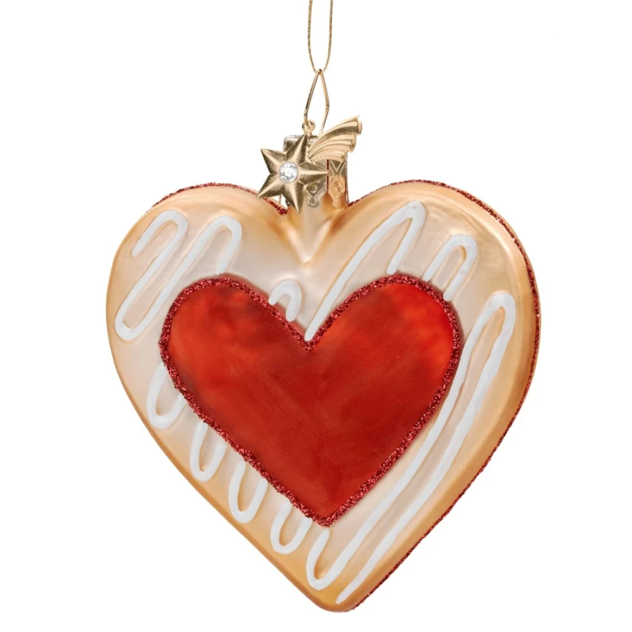 "Poesie in Glas Heart-Shaped Cookies - Delicious Homemade Treats"