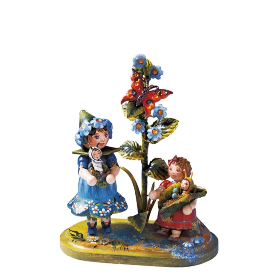"Kindertraum Birth Of A Butterfly Meadow Life - Whimsical Floral Fantasy Dress"