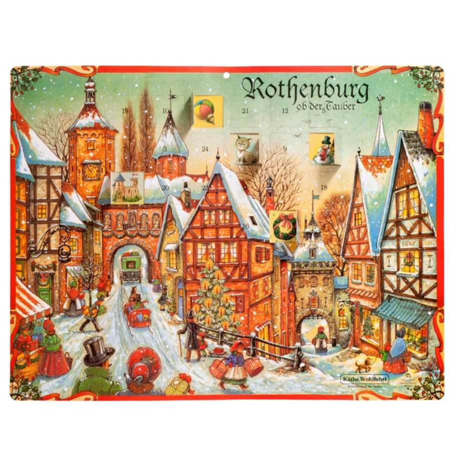 Käthe Wohlfahrt Rothenburg Advent Calendar - Traditional German Christmas Countdown Calendar