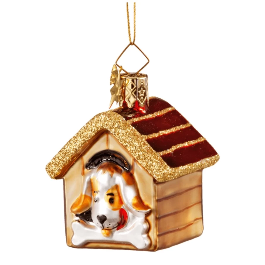 "Poesie in Glas Doghouse – Durable and Stylish Outdoor Dog House for Your Pet"